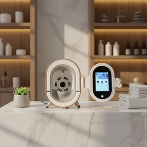 Máquina de análisis facial de bajo precio, adecuada para piel negra, máquina portátil de análisis de piel que le indica la edad de tu piel. - Product Image 1