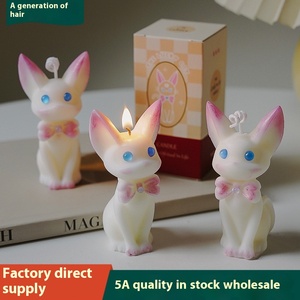 El Yapımı Lüks Aromaterapi Kedi Kokulu Mum Yaratıcı Hayvan Şeklinde Balmumu Modern Doğum Günleri Sevgililer Günü Düğünler İçin - Product Image 5
