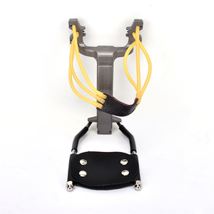 Jagd im Freien mit einer faltbaren Schleuder mit einer Handgelenks tütze mit Gummiband Sling Shot CatapultBig Power New Sling shot - Product Image 2
