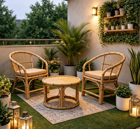 Ensemble de meubles d'extérieur Prima, design modulaire combinable pour terrasse, jardin, salon, table et chaises