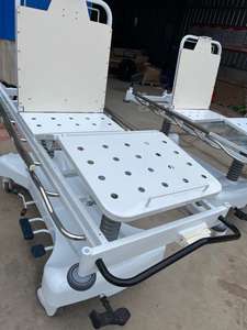 รถเข็นขนส่งโรงพยาบาลพร้อมระบบปั๊มไฮดรอลิกคู่ - Product Image 3