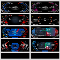 Untuk Mobil Seri 3 E90 E91 E92 E93, Tema UI Multi Digital untuk Dasbor Digital, Instrumen Digital LCD, Pengganti Speedometer Dasbor