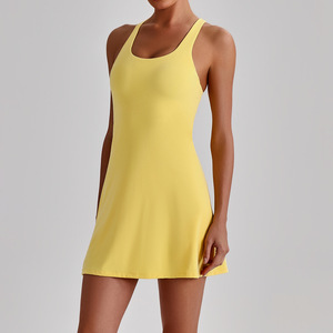Robes de sport pour femmes personnalisées avec logo, haute élasticité, respirantes, séchage rapide, pour le golf, le tennis, le yoga, la course à pied, le pickleball - Product Image 5