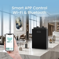 Коммерческий популярный Wi-Fi аромадиффузор 500 мл, металлический, с управлением через приложение, для магазинов и отелей