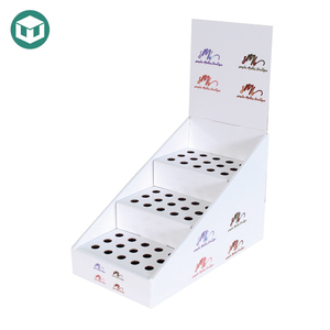 Tạo nên cửa hàng khuyến mãi sử dụng các tông chất liệu tùy chỉnh kích thước & màu sắc Glossy cán bảng Top hiển thị mỹ phẩm đứng - Product Image 2