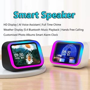 Haut-parleur intelligent TF26 Pro avec écran, éclairage LED RGB, batterie rechargeable V5.4, écran tactile, assistant vocal (18 - Product Image 6