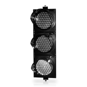 Dijual Lampu Sinyal Lalu Lintas Merah Hijau 200MM 3 Unit dengan Lensa Cobweb - Product Image 4