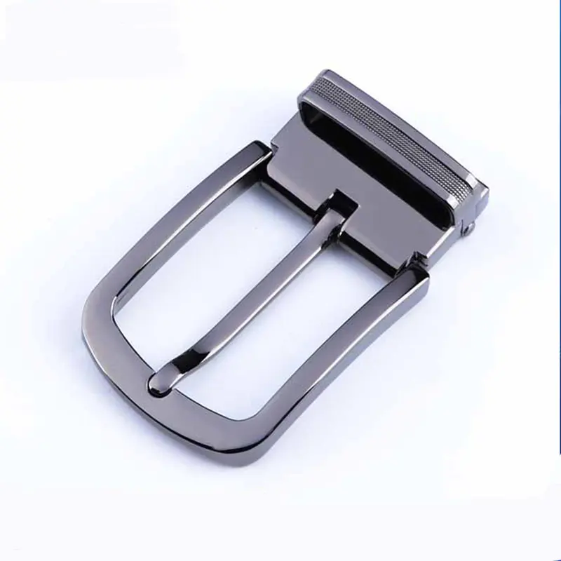 New Design Custom Gunmetal Gold Silver 1.25'' Ratchet Belt buckle Men's Formal Pin Buckle