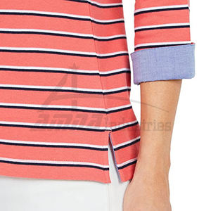 Camiseta 100% algodón para mujer, Camiseta con estampado de sublimación para mujer - Product Image 6