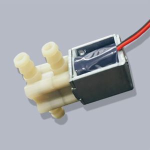 Vanne solénoïde miniature 2 voies 3 voies pour le contrôle de l'eau des distributeurs et des préparateurs de lait infantile avec joint EPDM et revêtement en NBR - Product Image 1