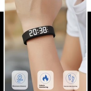 Reloj Deportivo Unisex con Alarma, Podómetro, Contador de Pasos, <span class=keywords><strong>Cronómetro</strong></span>, Luminoso e Inteligente - Product Image 5