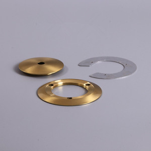 Accessoire d'éclairage en métal bronze aluminium verre support de <span class=keywords><strong>lampe</strong></span> abat-jour - Product Image 1