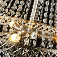 Nouvelle décoration de mariage 2026, lustre en cristal électro-plaqué, décoration de scène d'événement de mariage, éclairage de plafond