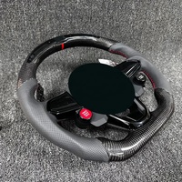 Aksesoris Modifikasi Mobil Setir Berbahan Serat Karbon Kit Lampu LED Setir Lampu LED untuk Volkswagen Polo