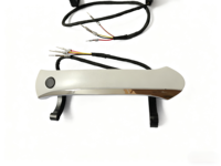 Nouvelles poignées de porte de voiture en plastique + métal peint universelles, compatibles avec les Panamera 2010-2016, garantie 1 an, OE 97053796100/97053796200