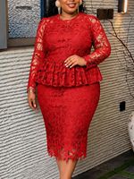 Nouvelle robe africaine pour femmes grande taille, tenue de mode africaine, styles de robes en dentelle africaine