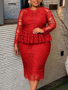 Nuovo Design Abito Africano <span class=keywords><strong>Taglie</strong></span> <span class=keywords><strong>Forti</strong></span> per <span class=keywords><strong>Donna</strong></span>, Outfit alla Moda Africana, Stili di Abiti in Pizzo Africano - Product Image 3