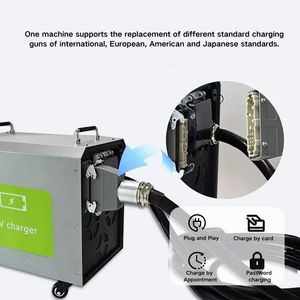 Функционально продвинутая безопасная быстрая зарядка наружная портативная умная зарядная станция для электромобилей - Product Image 5
