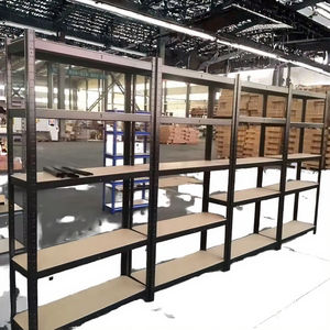 Estantería de almacén de acero de 5 capas independiente, estante de almacenamiento de protección contra la corrosión con estante de estilo independiente sin pernos - Product Image 6