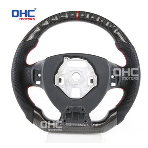 <span class=keywords><strong>Volante</strong></span> Inteligente de Fibra de Carbono Real con LED en Stock en EE. UU. <span class=keywords><strong>para</strong></span> <span class=keywords><strong>Chevy</strong></span> Chevrolet Camaro SS 2016-2024, <span class=keywords><strong>Volante</strong></span> Completamente de Cuero - Product Image 4