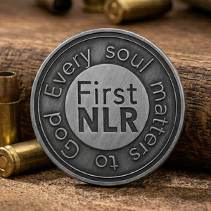 Moneda <span class=keywords><strong>de</strong></span> desafío <span class=keywords><strong>de</strong></span> metal personalizada con diseño gratuito, chapada en plata antigua, grabada con láser y esmaltada, <span class=keywords><strong>de</strong></span> aleación <span class=keywords><strong>de</strong></span> zinc, para regalos <span class=keywords><strong>de</strong></span> fe - Product Image 3