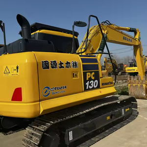 Máquina de movimiento de tierras Komatsu Pc130 usada de alta calidad multifuncional, excavadora de 13 toneladas de bajo precio con motor central y motor - Product Image 6