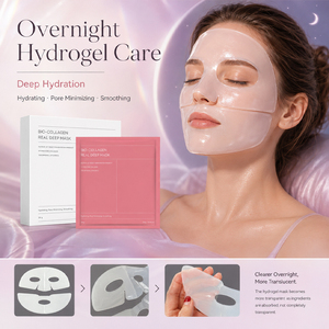 Maschera Viso Coreana al Collagene Sbiancante Personalizzata all'Ingrosso, Patch al Collagene per il Viso con Etichetta Privata per Personalizzare il Tuo Marchio - Product Image 4