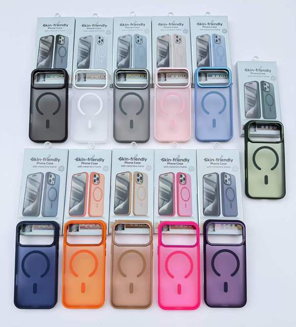 Original Translucent Matte Magnetic Case for iPhone 18 Pro Max 17 Air 16 15 14 Plus 13 12 11 Pro Max Skin Feel Frosted Cover