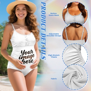<span class=keywords><strong>Maillot</strong></span> de bain de maternité personnalisé pour femmes enceintes, vêtements de plage pour femmes enceintes, <span class=keywords><strong>maillot</strong></span> de bain de maternité grande taille - Product Image 5