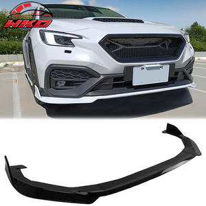Compatible con Subaru WRX 22-26 5th VB, 3 piezas, alerón delantero, divisor de parachoques, negro brillante, accesorio exterior de alta calidad - Product Image 1