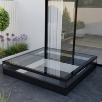 Fenêtre de couloir automatique électrique intelligente avec éclairage naturel et moustiquaire, pour ventilation de sous-sol
