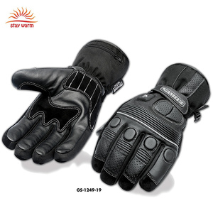 Gants chauffants rechargeables en fibre de carbone OEM pour moto avec 3 niveaux de chaleur - Product Image 4