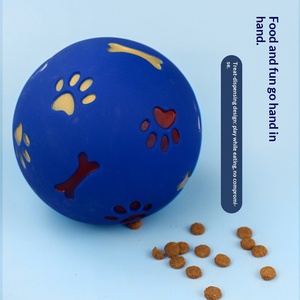 Hot verkopende hondenvoer lekbal, hondenvoer dispenserbal, slim trainings speeltje voor honden, interactief bewegingsvermaak - Product Image 2