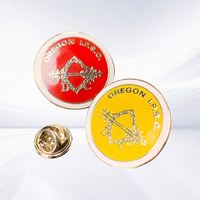 Insignia de Capellán de Aleación de Estilo Moderno 3D, con Diseño Personalizado Nuevo, Bañada en Plata, Técnica de Esmalte Suave, Souvenir Coleccionable de Metal Pi China