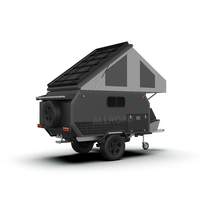Fotos de Tienda de Campaña Portátil con Techo Desmontable Rojo para una Persona, Remolques Camper, Remolque Opus, Tienda de Campaña Plegable Outback