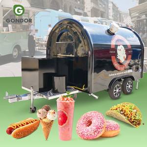 Camión de Comida Multifuncional Personalizado, Camioneta de Helados, Mini Camión de Pizza, Remolque de Comida con Espacio Exterior - Product Image 1