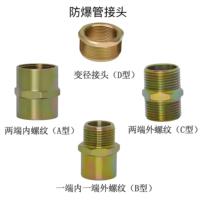 Junta de Tubería a Prueba de Explosiones IP65 BGJ, Prensaestopas Flexible Impermeable Ex para Cables, Adaptador de Acero Inoxidable/Acero al Carbono IIA IIB IIC