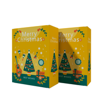 Cajas de Regalo Personalizadas para Dulces, Cajas de Papel para Galletas Navideñas, Contenedores para Regalos, Caja Portátil para Fiestas