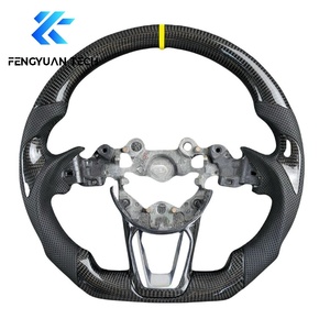 Volante de coche de cuero, alcantara y fibra de carbono forjada para <span class=keywords><strong>Mazda</strong></span> 3 6 CX3 CX5 CX4 CX8 CX9 <span class=keywords><strong>MX5</strong></span> CX-5 MX-5 BP BM KE 2014 - Product Image 5