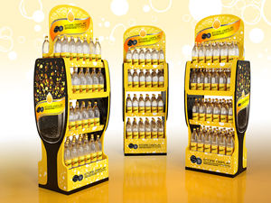 Estante de exhibición de bebidas de doble cara - Product Image 4