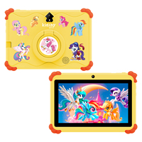 Nouvelle arrivée Tablette pour enfants avec écran IPS de 7 pouces, processeur quadricœur, Android 10.0, contrôle parental, double caméra, tablette éducative PC