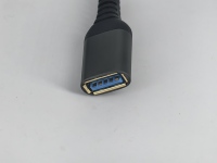 Cable de Extensión USB 3.0 Macho a Hembra de 1 Metro Personalizado, Carga Rápida de 5A, Revestimiento de PVC Trenzado para Transferencia de Datos de Alta Velocidad