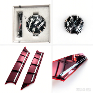 Tira Decorativa de Ancho Completo para Puerta Trasera Estilo SAIC Volkswagen y Emblema Trasero Iluminado por LED (Emblema <span class=keywords><strong>con</strong></span> <span class=keywords><strong>Luz</strong></span> LED para Tiguan) para el Nuevo Tiguan L - Product Image 6