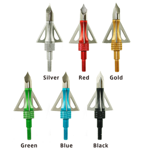 Red Chase <span class=keywords><strong>Arrowhead</strong></span> <span class=keywords><strong>3</strong></span> Cố Định Sharp <span class=keywords><strong>Blade</strong></span> Broadheads Cho Săn Bắn Ngoài Trời - Product Image 4