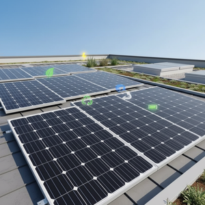 แผงโซลาร์เซลล์ AMSO SOLAR HJT โพลีคริสตัลไลน์สีขาว ขนาด 210 มม. กำลังไฟ 800W 850W ประสิทธิภาพ 24.9% สำหรับโครงการเชิงพาณิชย์ รุ่น S9T-144NT ประสิทธิภาพสูง - Product Image 5