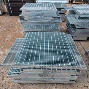 Caillebotis de recouvrement pour caniveau d'évacuation des eaux pluviales en acier inoxydable, sur mesure, pour usage intensif - Product Image 4