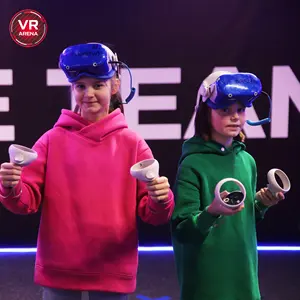 VR Indoor Playground game 9D VR game Multiplayer Teamwork Shooting VR arena