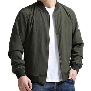 Chaqueta de Invierno Casual para Hombre, Talla Grande, Personalizada OEM, Transpirable, Impermeable, de Algodón Lavado, con Botones en Contraste, Estilo Varsity, Superventas - Product Image 2