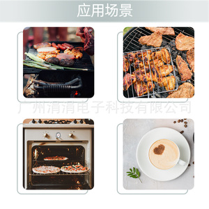 เครื่องวัดอุณหภูมิบาร์บีคิวสแตนเลส 800F เครื่องมือย่างทนความร้อน TMP072 - Product Image 2