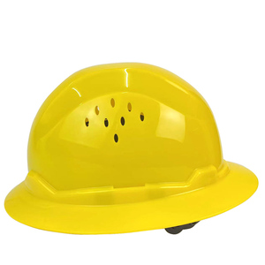 Caschi di sicurezza rotondi <span class=keywords><strong>a</strong></span> tesa larga certificati OSHA con fasce antisudore per lavori di copertura in quota, essenziali per officina - Product Image 2